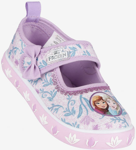 Disney Ballerina in tela bambina con stampa Ballerine bambina Viola taglia 24