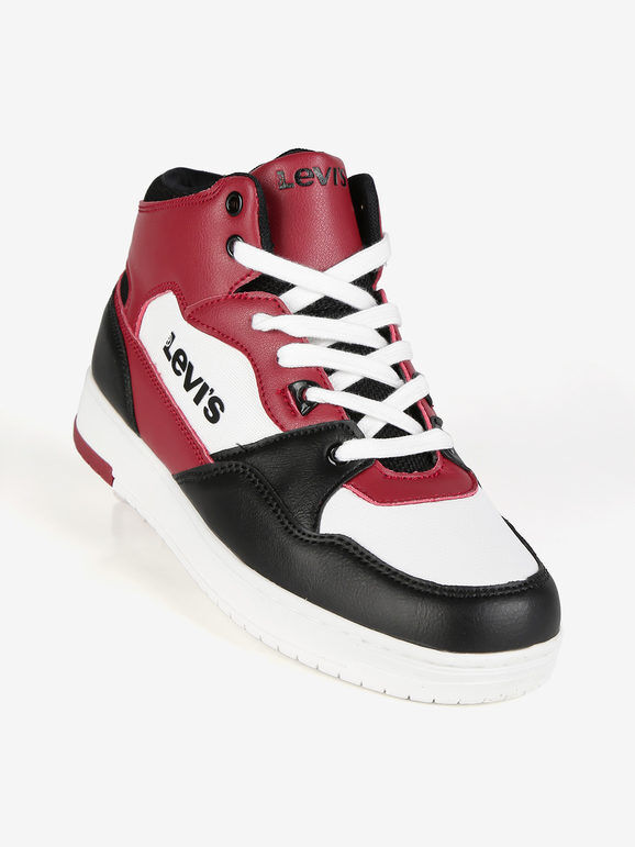 Levis Block VIRV0013T Sneakers alte da ragazzo bicolor Sneakers Alte bambino Rosso taglia 37