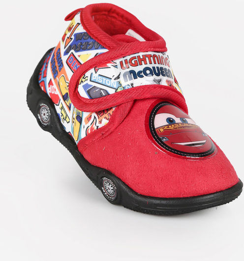 Disney Cars pantofole alte da bambino Pantofole bambino Rosso taglia 22