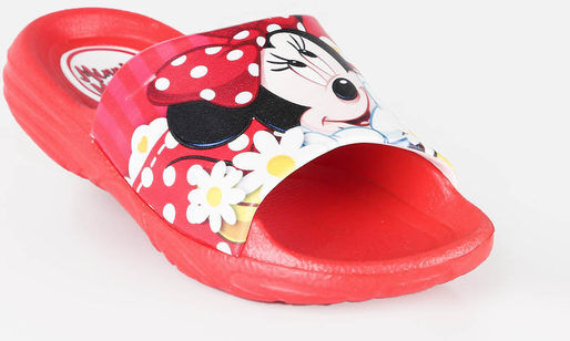 Disney Ciabatte in gomma Minnie da bambina Ciabatte bambina Rosso taglia 35