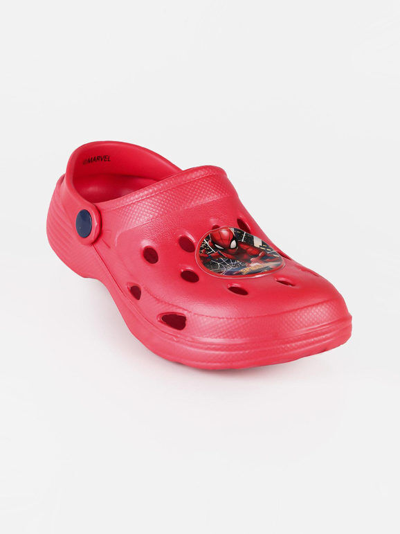 Marvel Ciabatte modello crocs Ciabatte bambino Rosso taglia 28/29