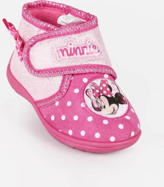 Disney Minnie pantofole alte da bambina Pantofole bambina Fucsia taglia 27