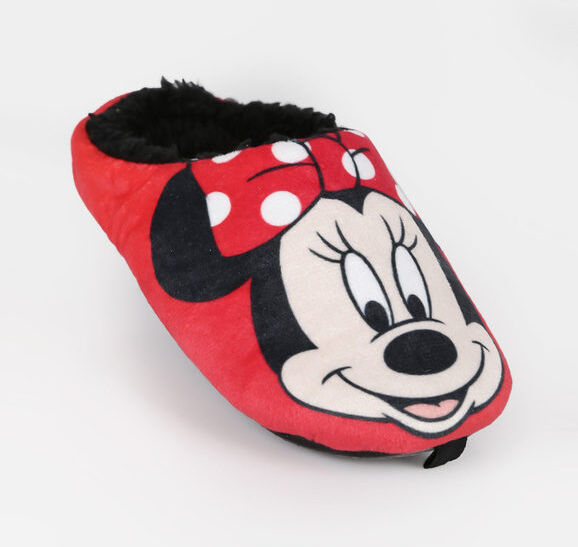 Disney Minnie pantofole da bambina Pantofole bambina Rosso taglia 28/29