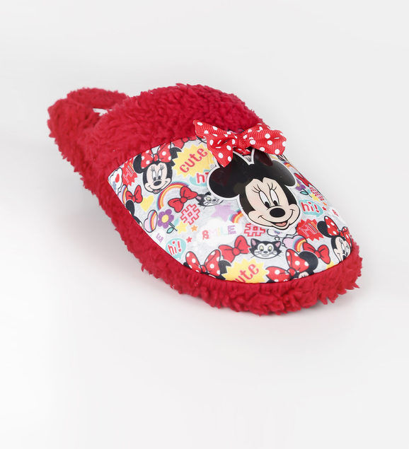 Disney Minnie pantofole da bambina Pantofole bambina Rosso taglia 30/31