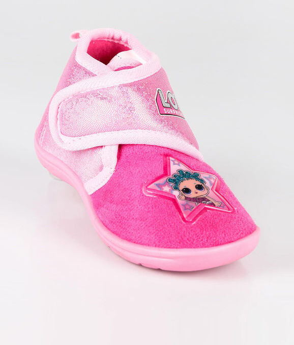 Lol Surprise! Pantofole alte da bambina con strappo Pantofole bambina Fucsia taglia 20