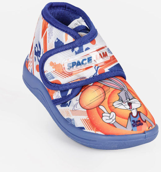 Space Jam Pantofole alte da bambino Pantofole bambino Grigio taglia 23