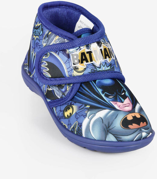 Batman Pantofole alte da bambino Pantofole bambino Blu taglia 23