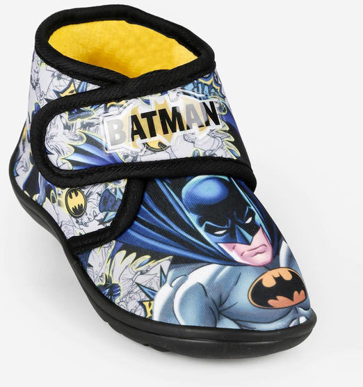 Batman Pantofole alte da bambino Pantofole bambino Nero taglia 23