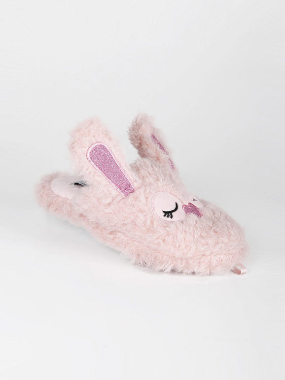 Slippers Pantofole bimba con orecchie Pantofole bambina Rosa taglia 32/33