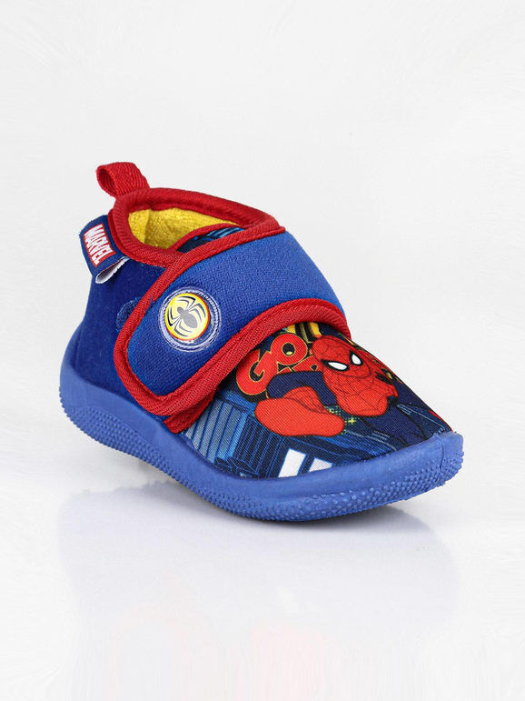 Marvel Pantofole chiuse spider man con strappo Pantofole bambino Blu taglia 20