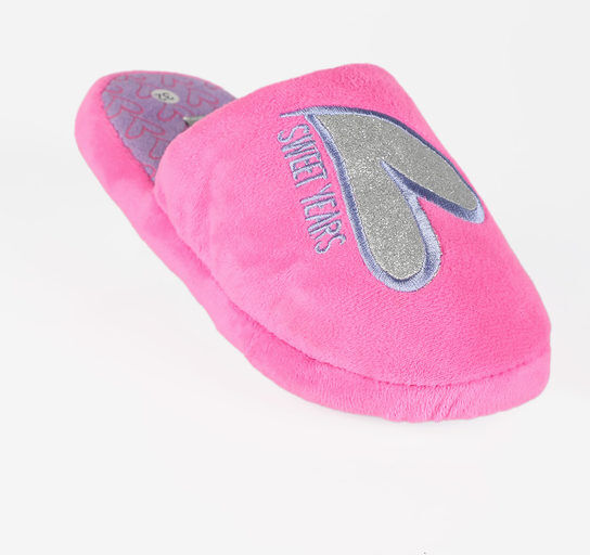 Sweet Pantofole da bambina Pantofole bambina Fucsia taglia 29