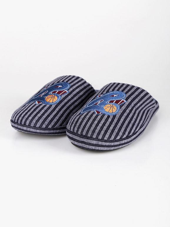 Slippers Pantofole da ragazzo Pantofole bambino Blu taglia 38