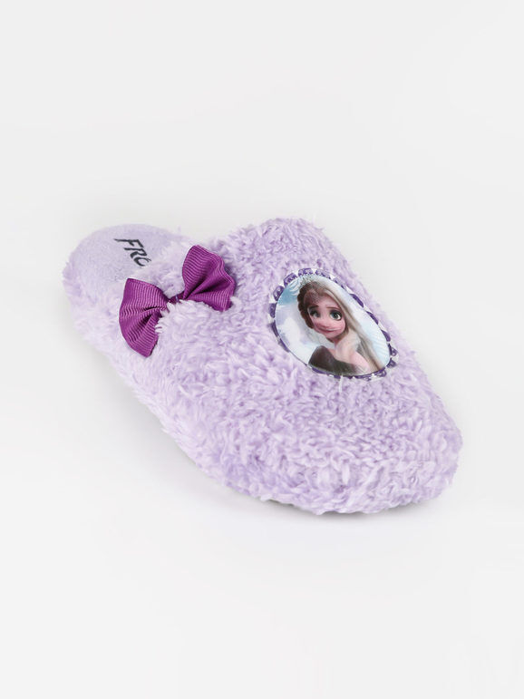 Disney Pantofole pelose da bambina Pantofole bambina Viola taglia 28/29