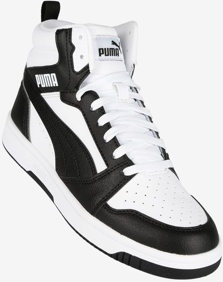 Puma Rebound v6 Mid Sneakers alte da ragazzi Sneakers Alte unisex bambino Nero taglia 39