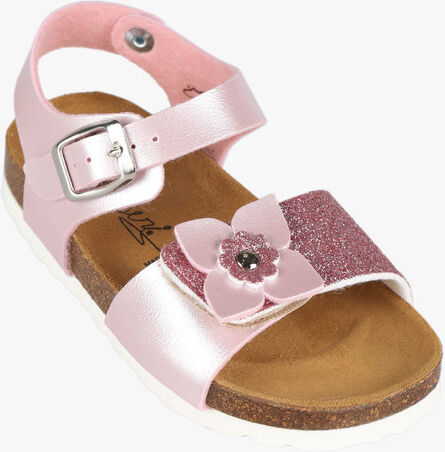 A Piedi Liberi Sandali anatomici da bambina con glitter Sandali Bassi bambina Rosa taglia 27