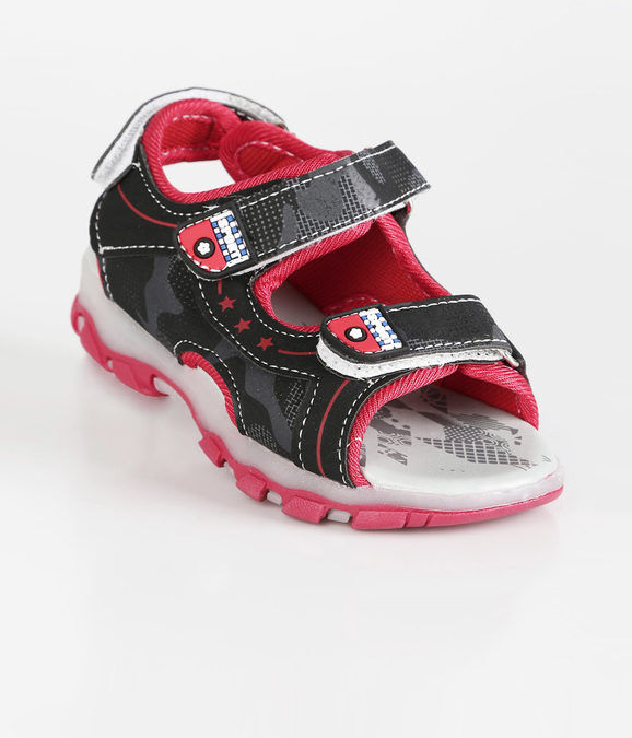 Shoes Sandali da bambino con strappi Sandali Bassi bambino Nero taglia 25