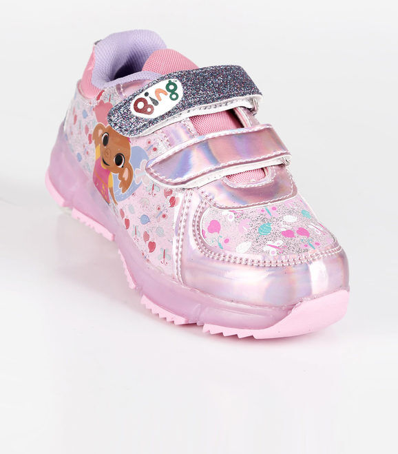 Bing Scarpe bimba con strappi e luci Sneakers Basse bambina Rosa taglia 30