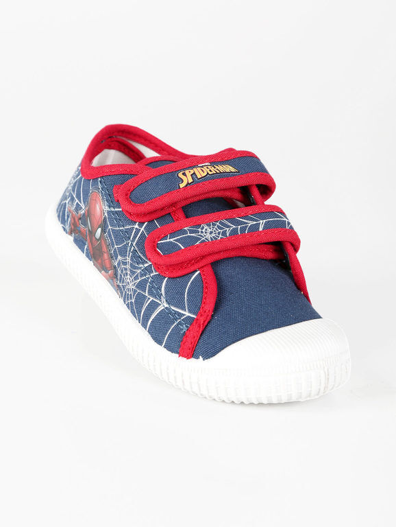 Marvel Scarpe da bambino in tela con strappi Sneakers Basse bambino Blu taglia 23