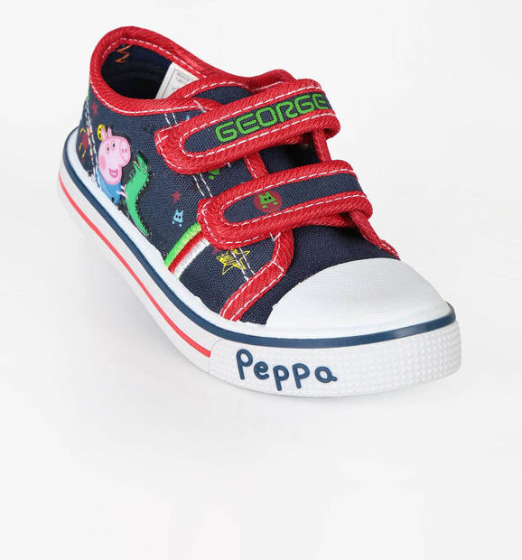 Peppa Pig Scarpe in tela George con strappi Sneakers Basse bambino Blu taglia 22