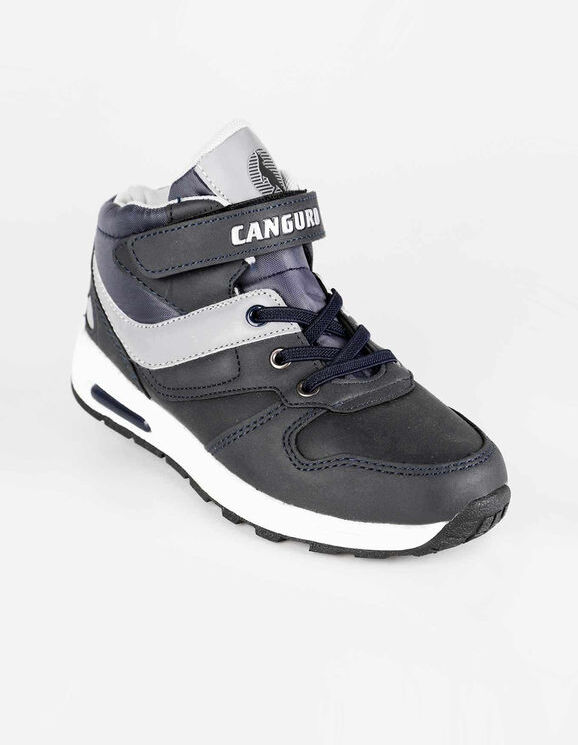 Canguro Sneakers alte con cinturino a strappo Sneakers Alte bambino Blu taglia 33