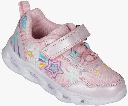 Bacio & Bacio Sneakers da bambina con chiusura a strappo e luci Sneakers Basse bambina Rosa taglia 29