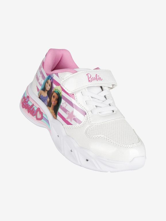 Barbie Sneakers da bambina con luci Sneakers Basse bambina Bianco taglia 34