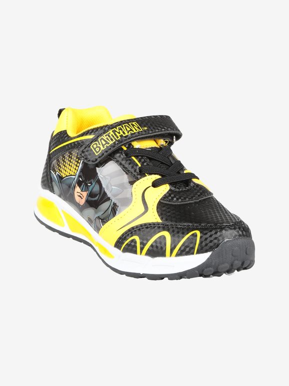 Batman Sneakers da bambino con luci Sneakers Basse bambino Nero taglia 29