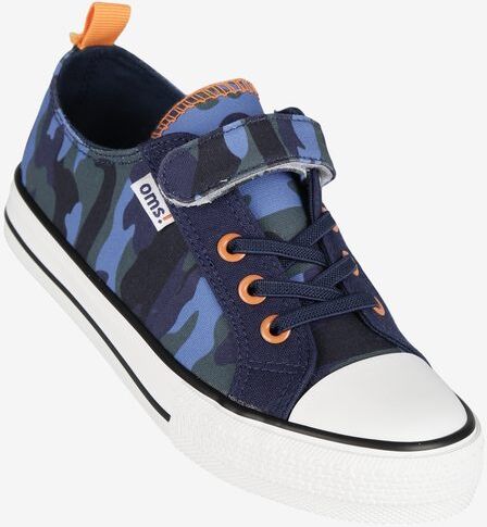 Original Marines Sneakers da bambino in tela con strappo Sneakers Basse bambino Blu taglia 28