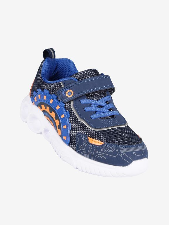 Bacio & Bacio Sneakers da ragazzo con luci Sneakers Basse bambino Blu taglia 34