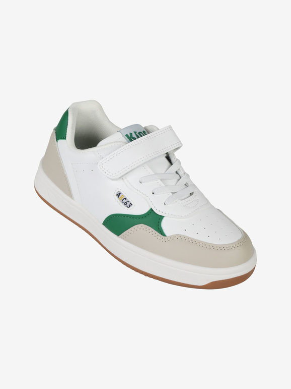 Bacio & Bacio Sneakers da ragazzo con strappo Sneakers Basse bambino Verde taglia 31