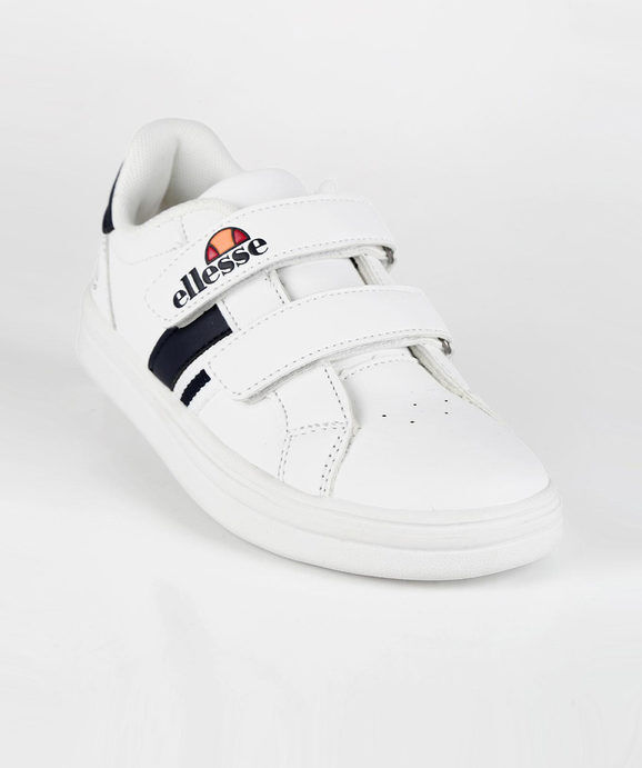 Ellesse Sneakers in ecopelle con strappi Sneakers Basse unisex bambino Bianco taglia 30