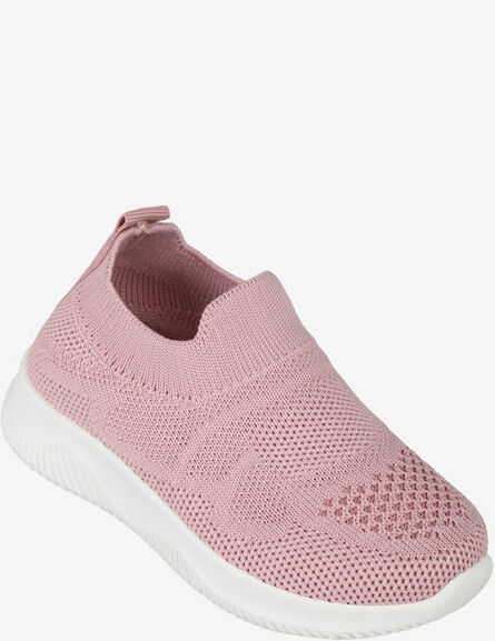 Sport Sneakers slip on da bambina in maglia Slip On bambina Rosa taglia 23