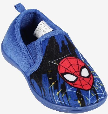 Marvel Spider Man pantofole alte chiuse da bambino Pantofole bambino Blu taglia 28