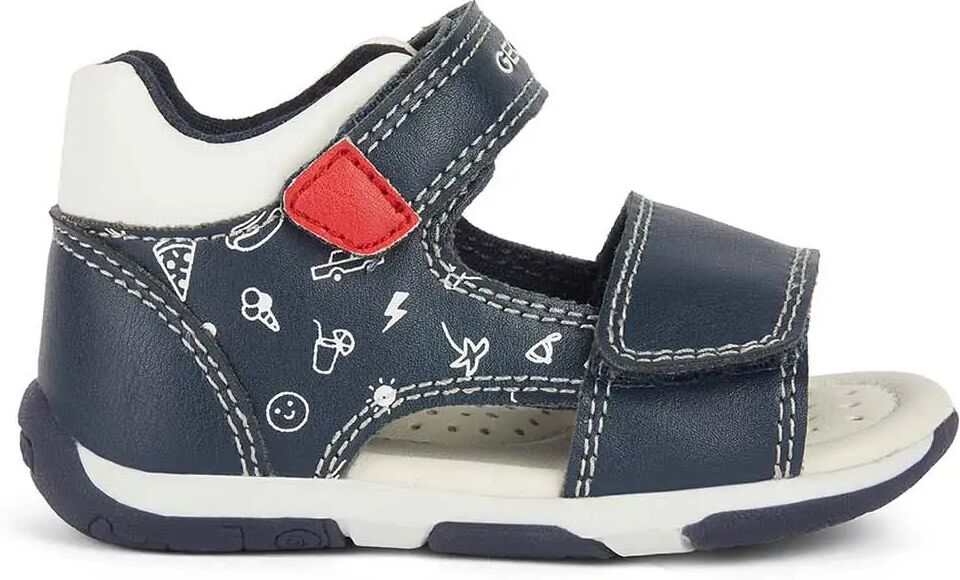 Geox Sandali Bambino Colore Navy/rosso NAVY/ROSSO 19