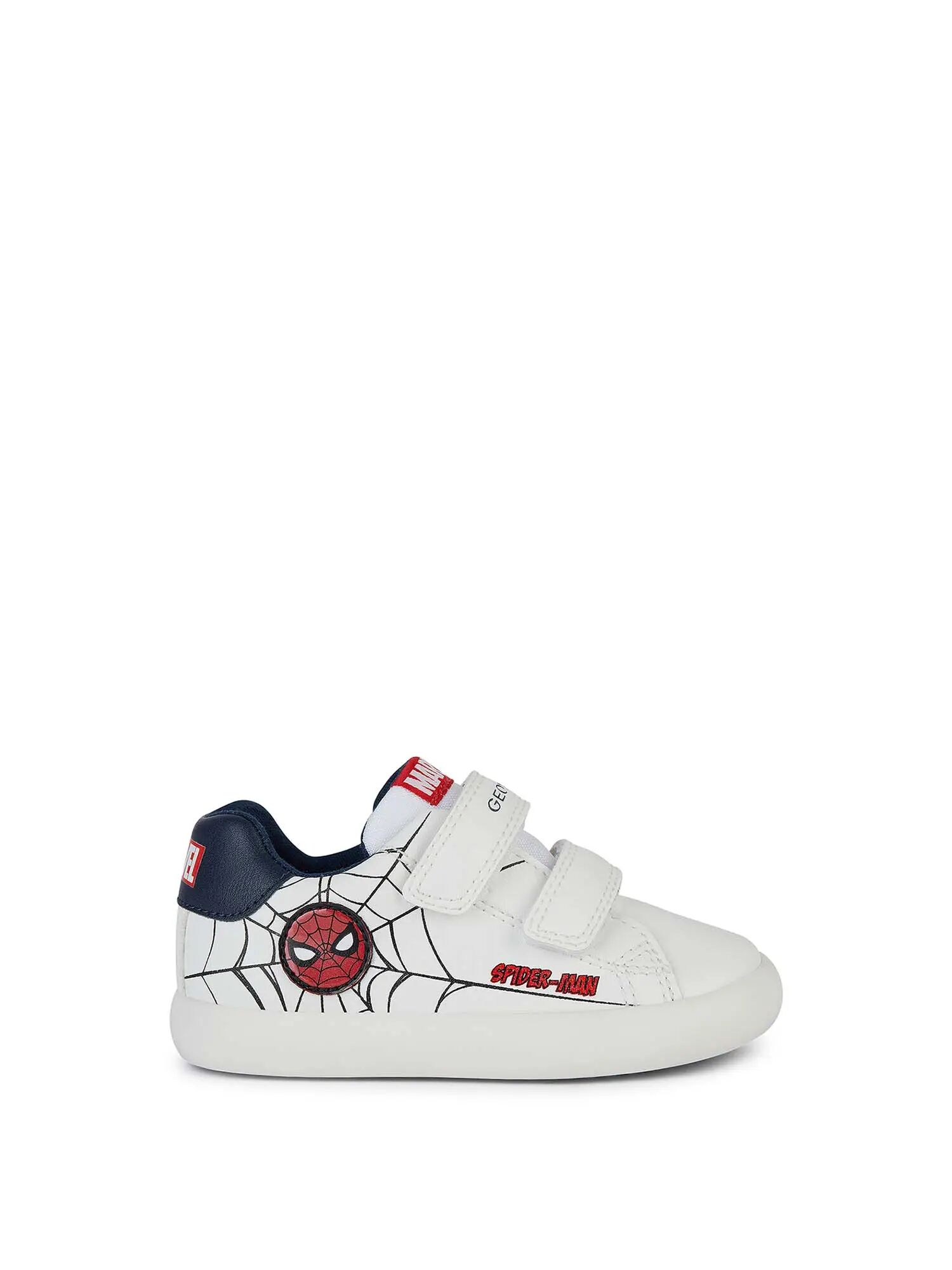 Geox Sneakers Bianche Bambino BIANCO/ROSSO 20