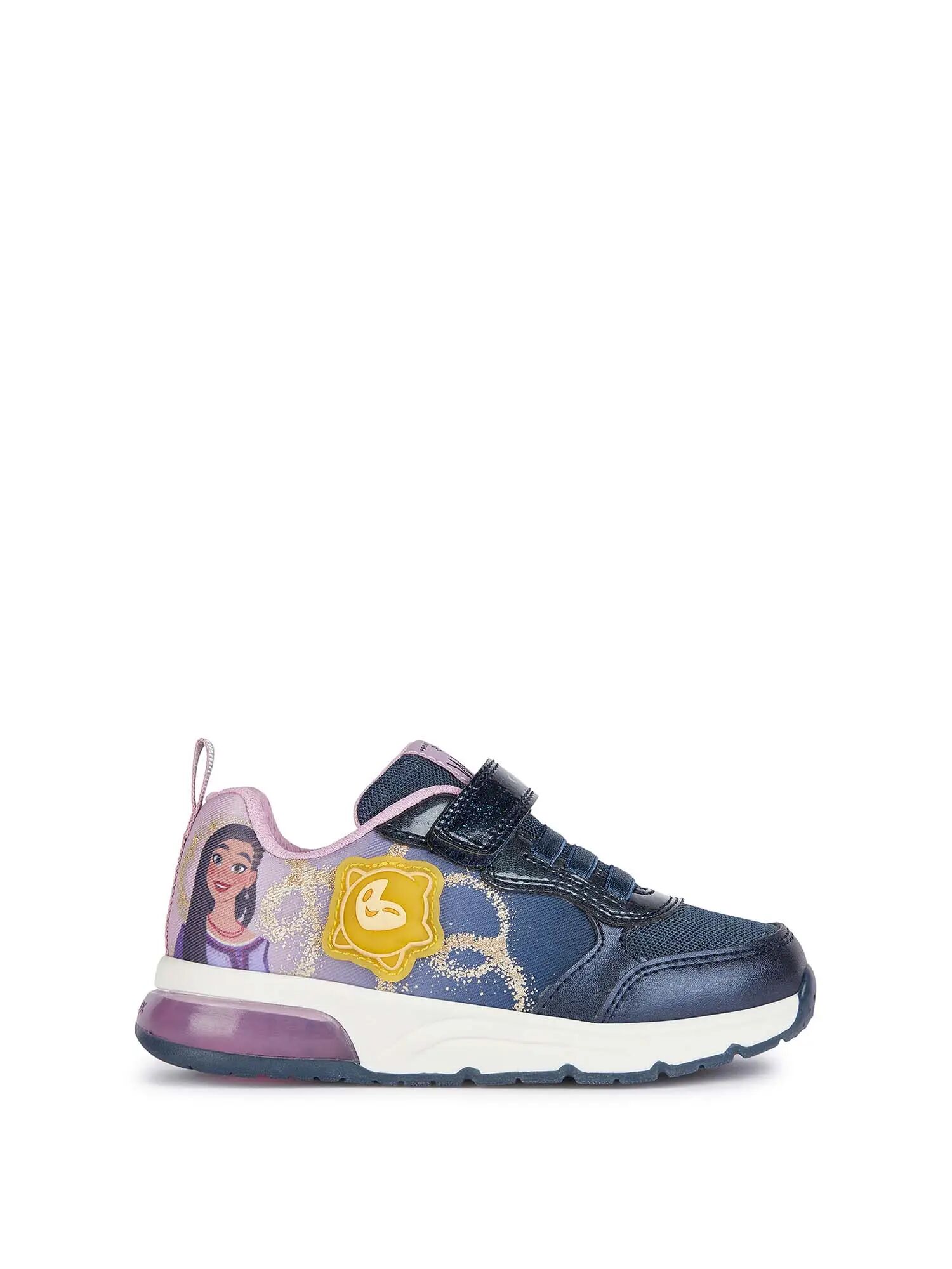 Geox Sneakers Ragazza Colore Navy/lilla NAVY/LILLA 28