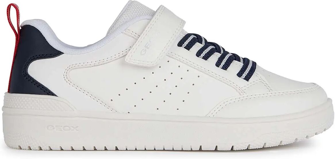 Geox Sneakers Bianche Ragazzo BIANCO/NAVY 28