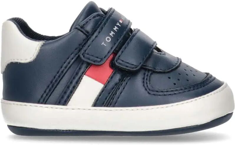 Tommy Hilfiger Sneakers Bianche Bambino BLU/BIANCO 17