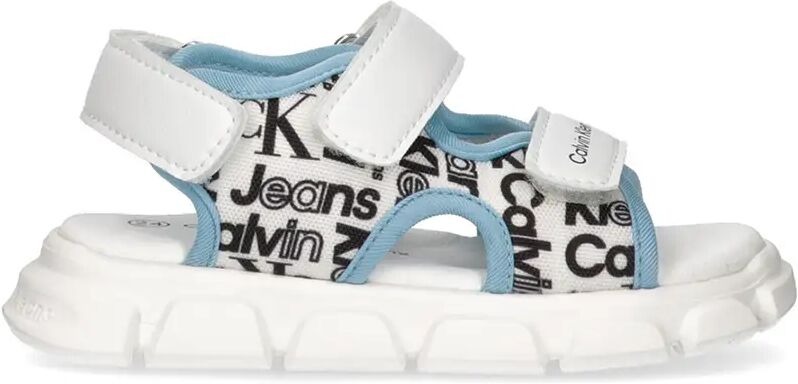 Calvin Klein Sandali Bambino Colore Bianco BIANCO 28