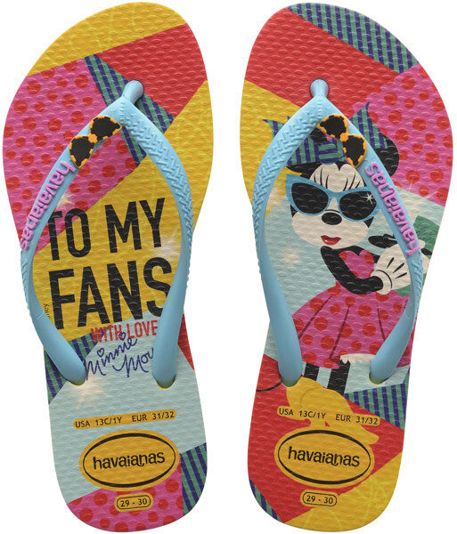 Havaianas Kids Disney Cool - infradito - bambina Pink/Yellow 25/26 BR