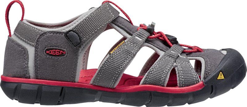 Keen Seacamp II CNX - sandali - bambino Grey/Red 2 Y US