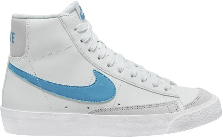 Nike Blazer Mid '77 Big Kids' - sneakers - bambino White/Light Blue 7Y US