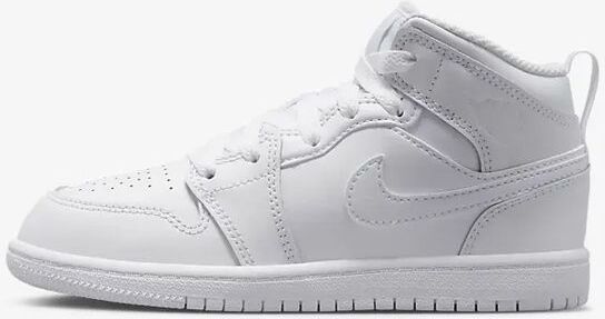 Nike Scarpe Jordan 1 Mid Bianco Bambino 640734-136 12C