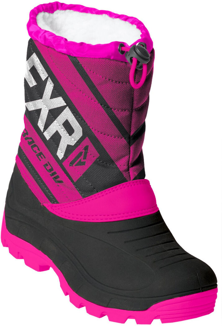 FXR Octane Stivali invernali giovani Nero Rosa 34