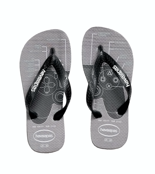 Havaianas Playstation Grigio BRASIL 29/30 EUR 31/32