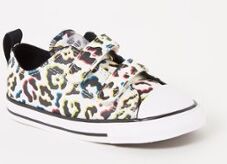 Converse Chuck Taylor Easy On All Star sneaker met panterprint - Gebroken wit