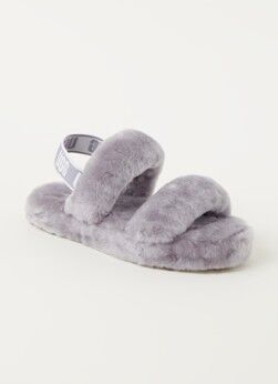 UGG Oh Yeah sandaal met schapenvacht - Violet