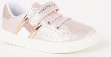 Tommy Hilfiger Sneaker met glitter details - Roze