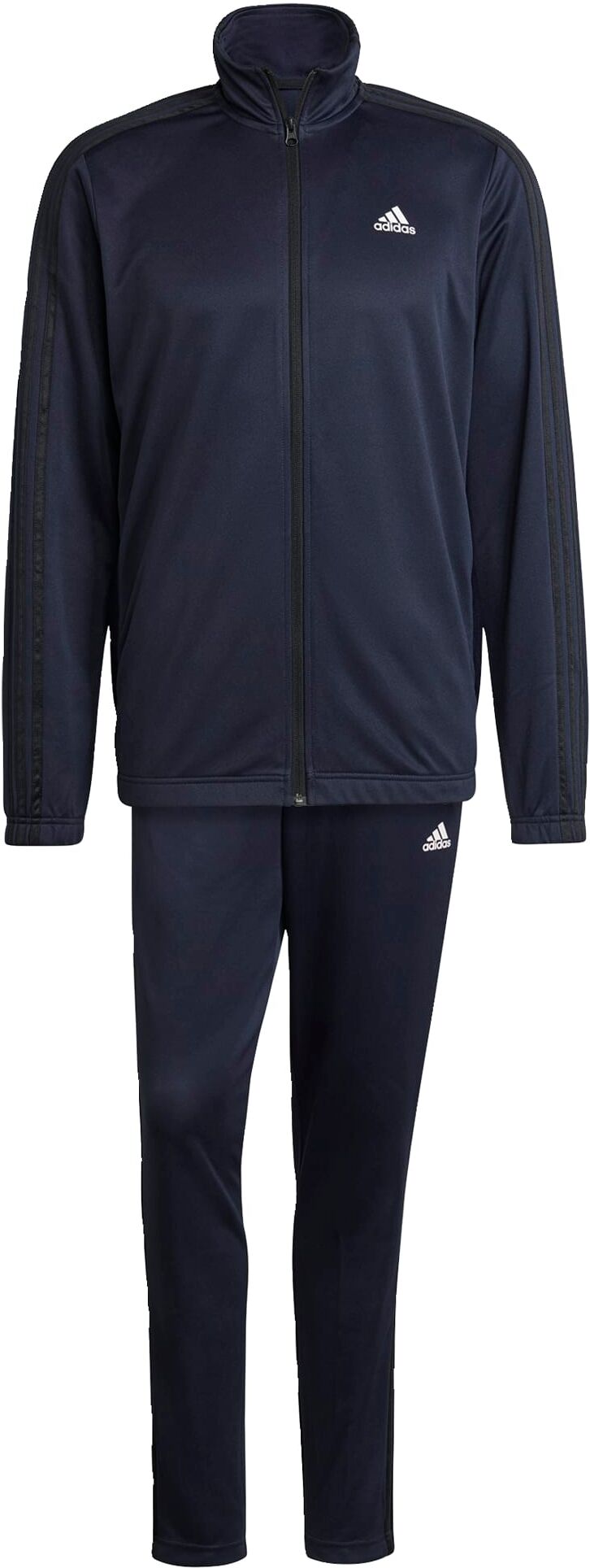 adidas Sportswear Tapered Trainingspak Blauw Zwart - XXL