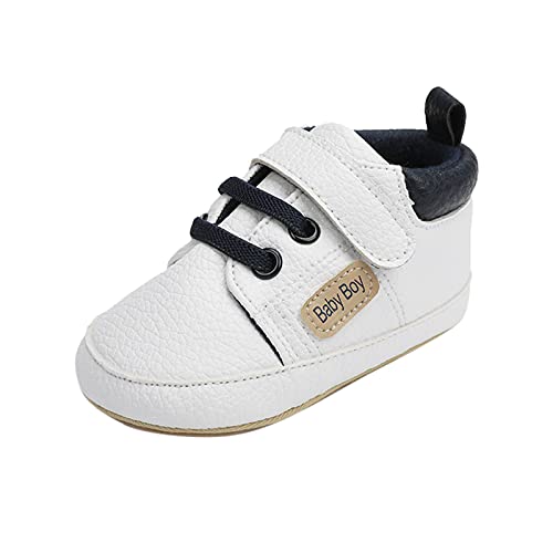 Generic Schoenen Peuter Sport Gymschoenen Baby Prewalker Lederen Sandalen Meisjes Babyschoenen Slippers 24, wit, 22 EU